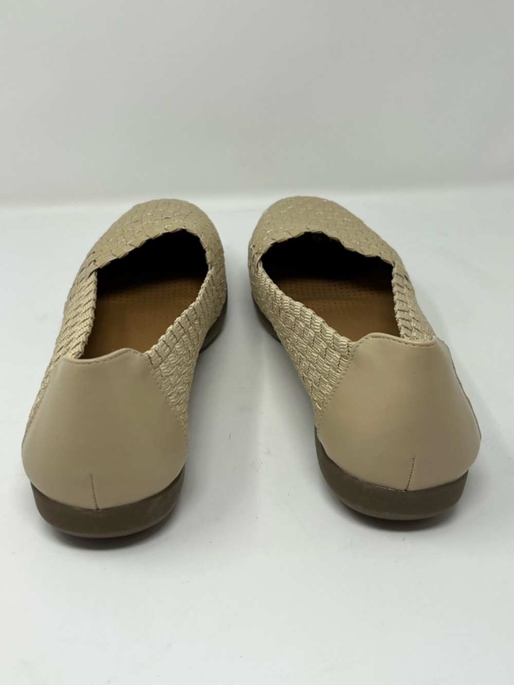 Comfortview Bethany Woven Flats Size 10 Slip On Comfort Shoes Loafer Boho Casual - Picture 5 of 6